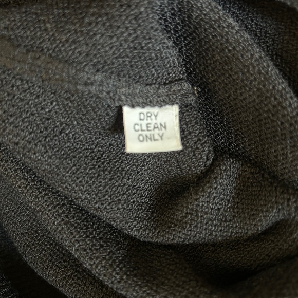 St. John Wool Blend Knit Cardigan Black Gold Military Embellished, Size Small - Picture 6 of 6